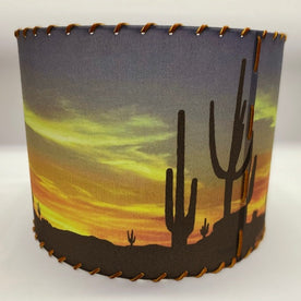 Saguaro Sunset Lampshade