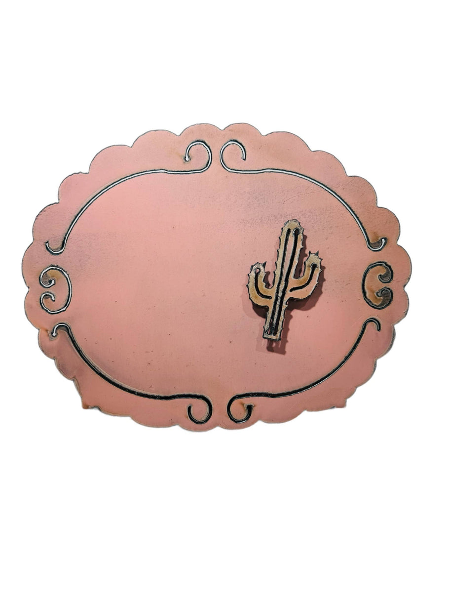 Metal Cactus  Frame with Magnet