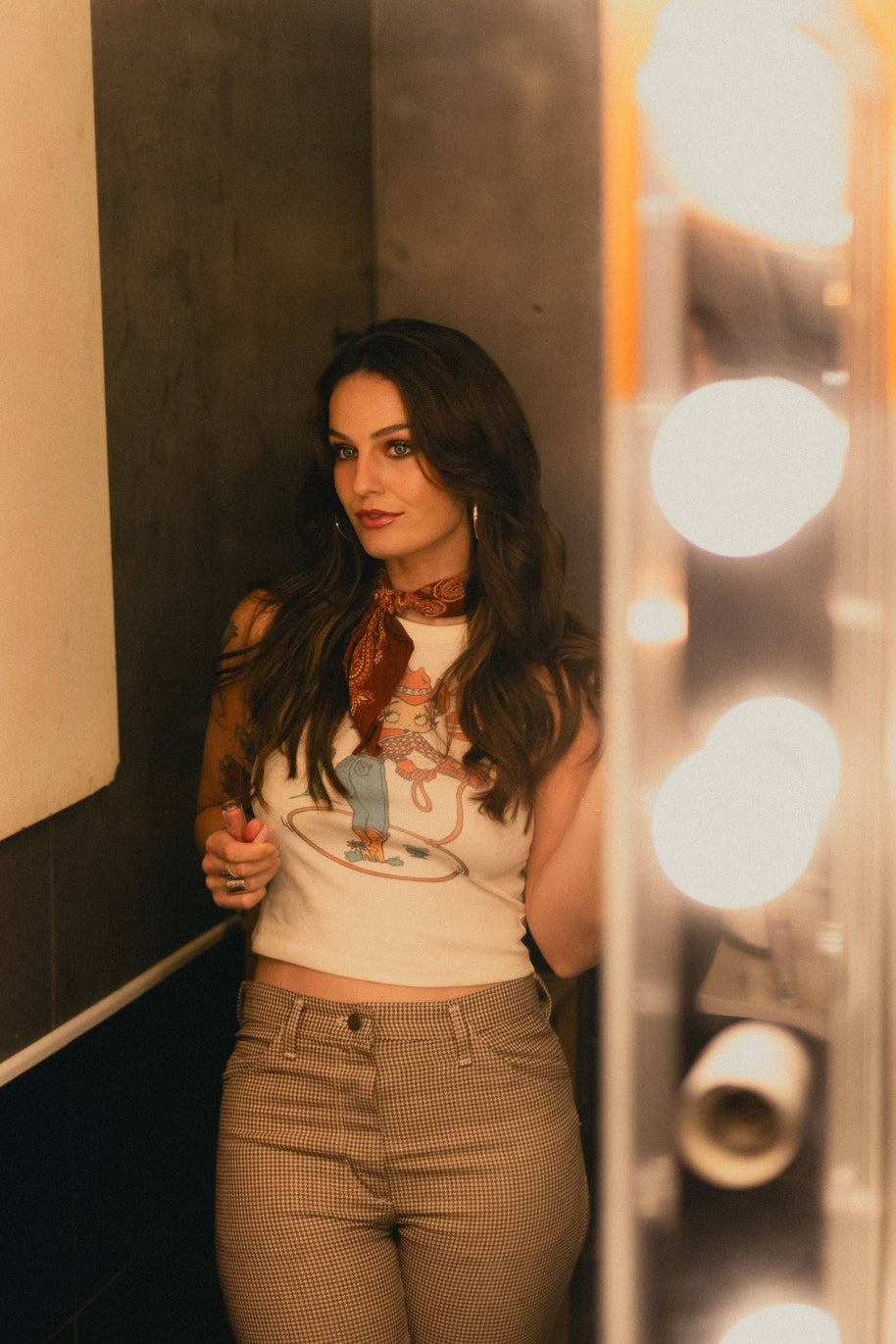 Cowgirl Betty Baby Crop Tank