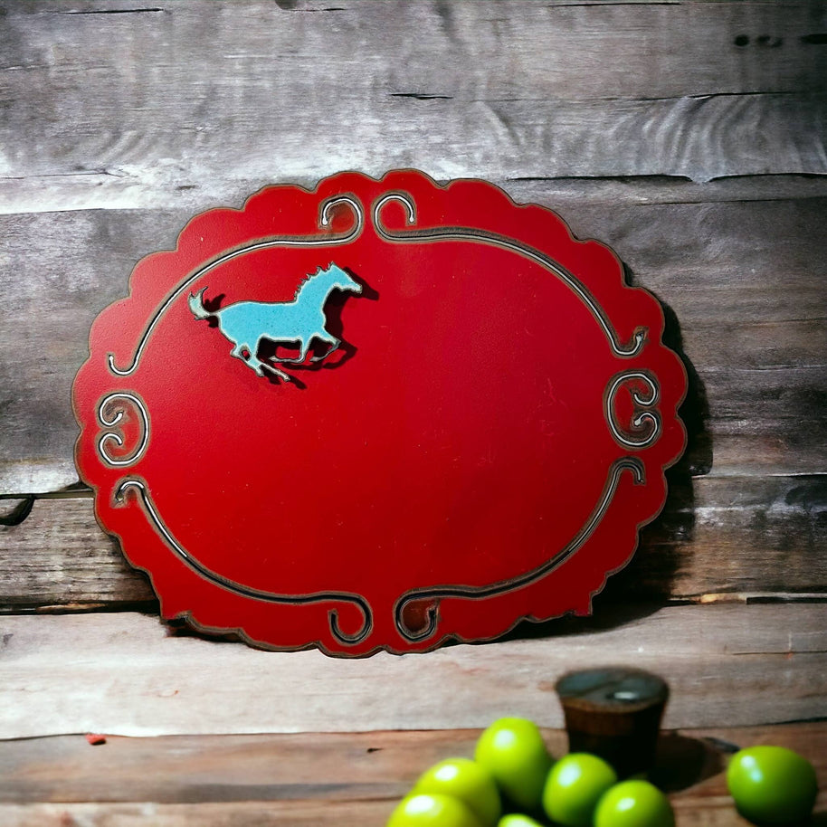 Metal Horse Frame with Magnet