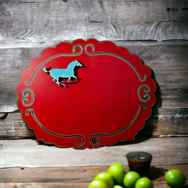 Metal Horse Frame with Magnet