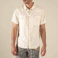 Sendero Wyatt Pearl Snap Shirt, White