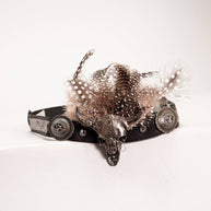 Lizard Skin Skull Concho Hat Band - Style True Grit