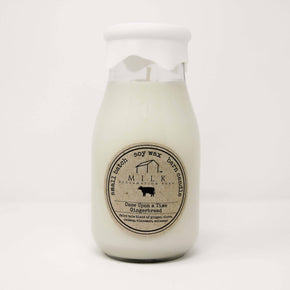 Milk Bottle Candle Grapefruit