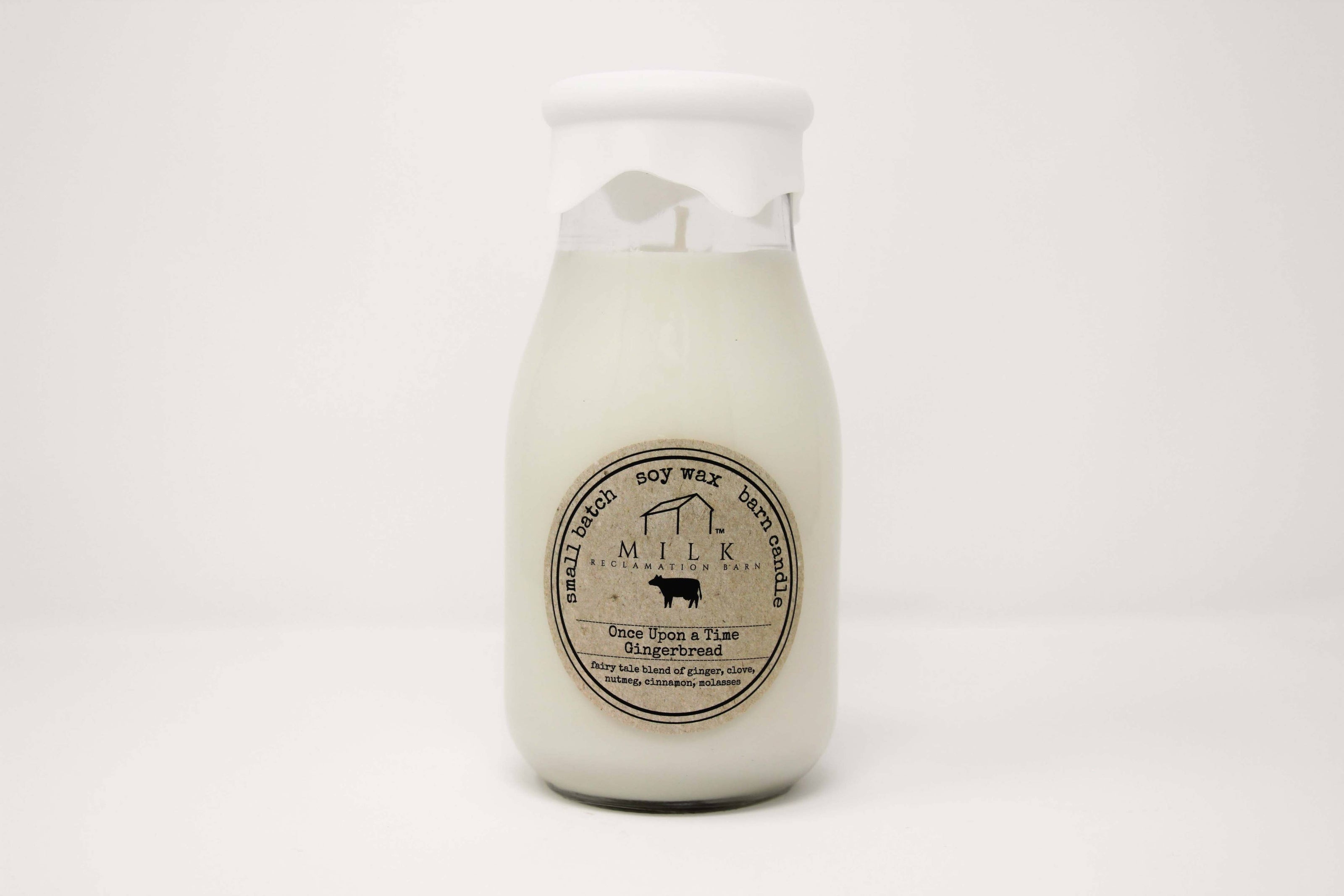 Milk Bottle Candle Grapefruit