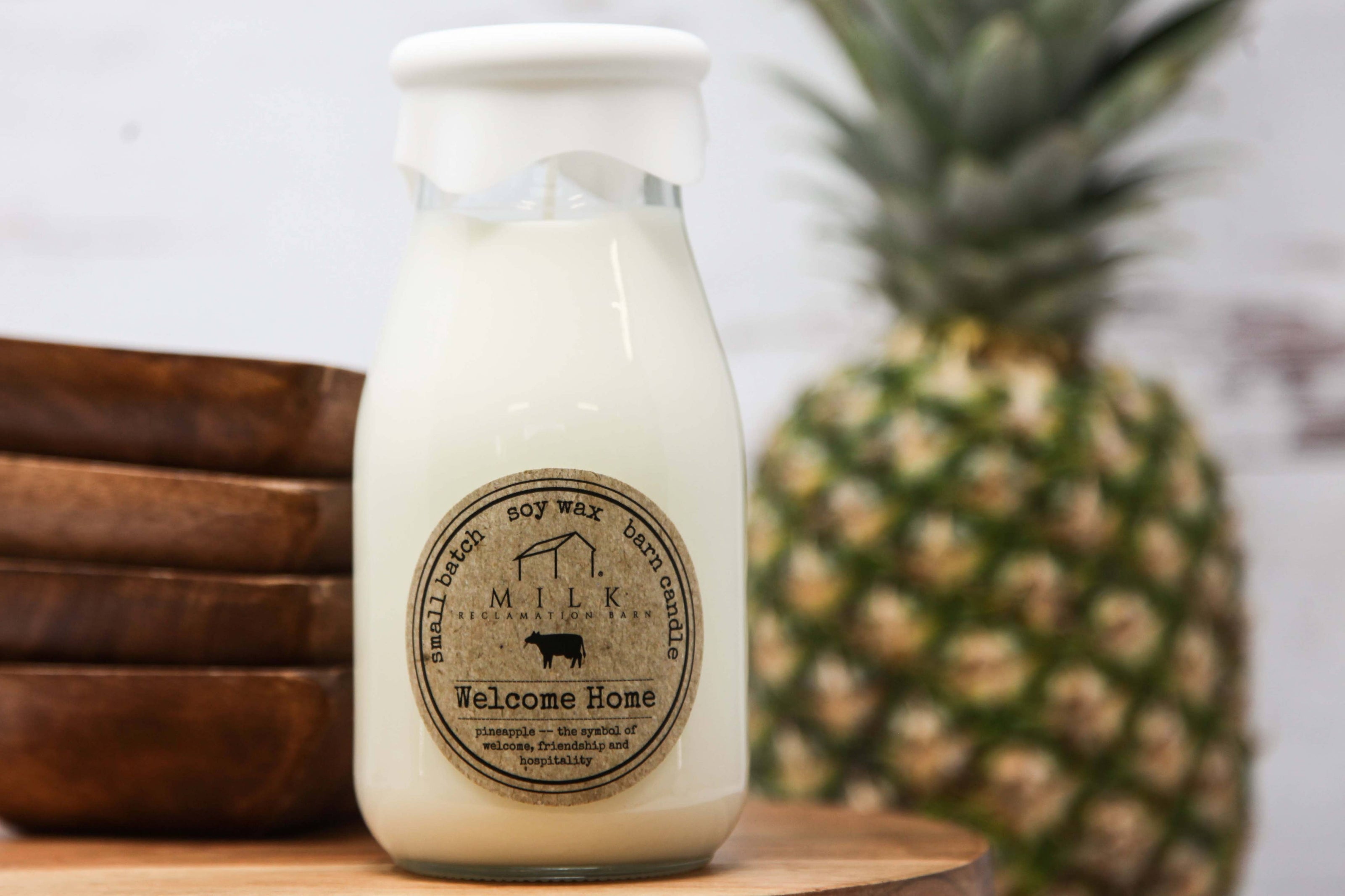 Milk Bottle Candle 13 oz