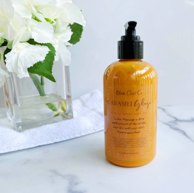 Caramel Glaze Shimmery Body Oil Serum