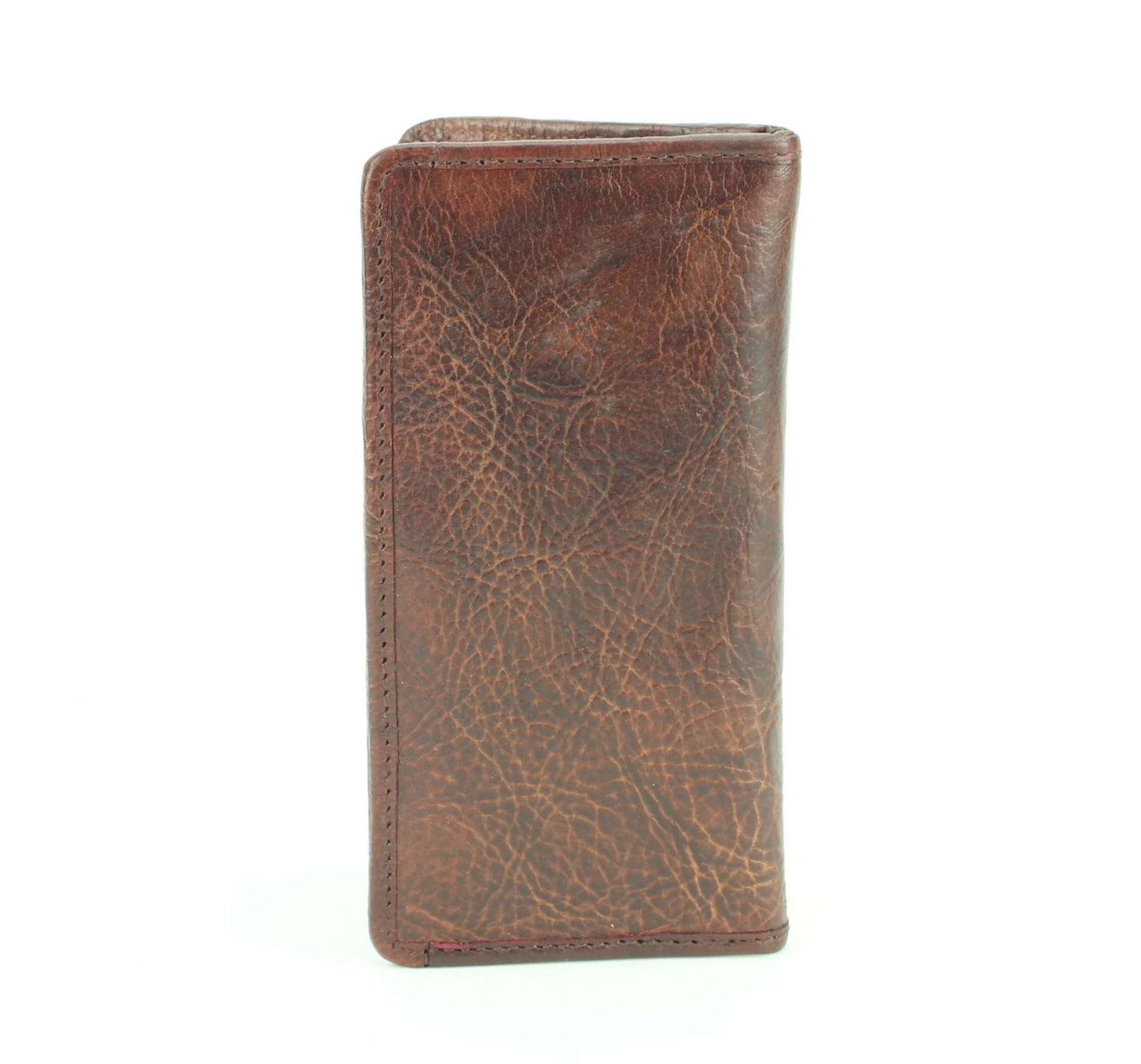 Tooled leather floral filigree Western rodeo wallet #AB W 10