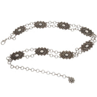 Navajo-Style Concho Chain Belt