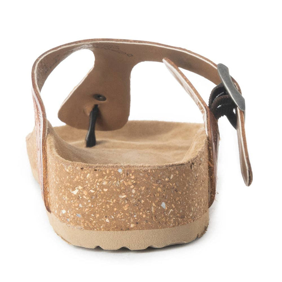 Myra Crockler Hand-Tooled Sandals