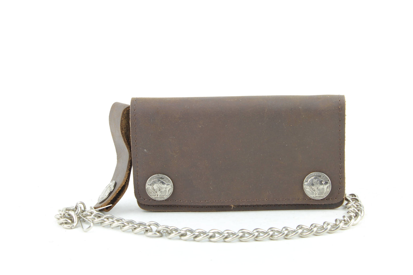 6" & 7" Chain wallet with Buffalo Snap