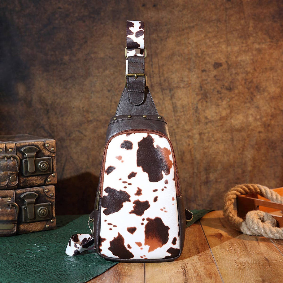 Printed Boho Crossbody Bag