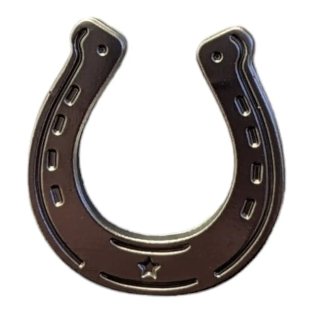 Sturdy Magnetic Horse Shoe Pin - Style Horse Shoe