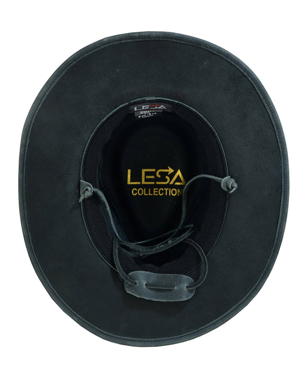 THUNDER Leather Cowboy Hat