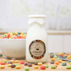 Milk Bottle Candle Cereal Milk