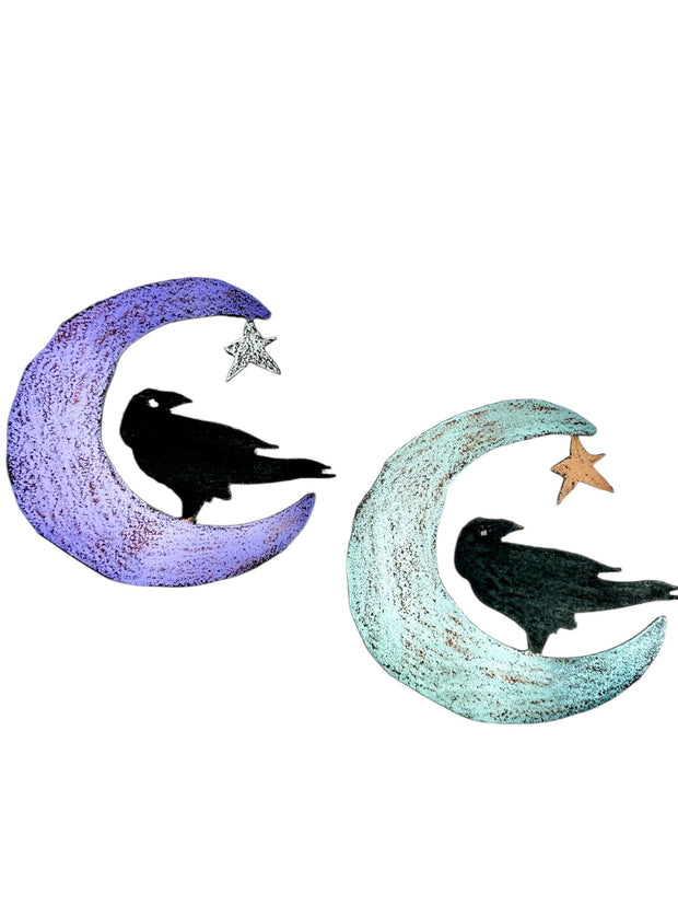 Crow & Moon Magnet