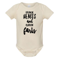 Breaking Hearts Baby Onesie