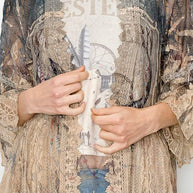 High-Low Lace Duster, Rodeo