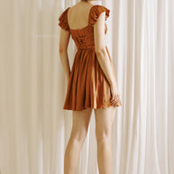 A-Line Mini Dress with Corset