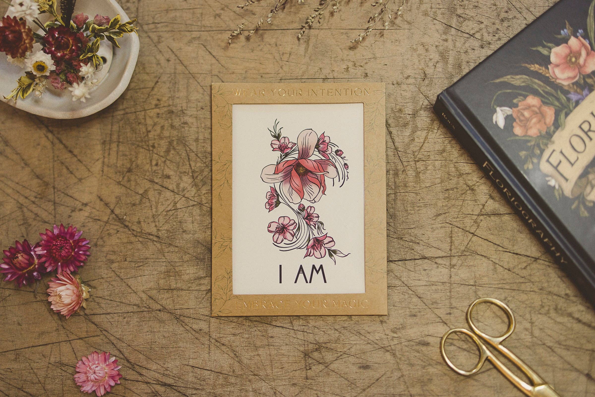Tiny Intentions I AM Magnolia Tattoo