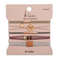 Breathe  Hair Tie Bracelets