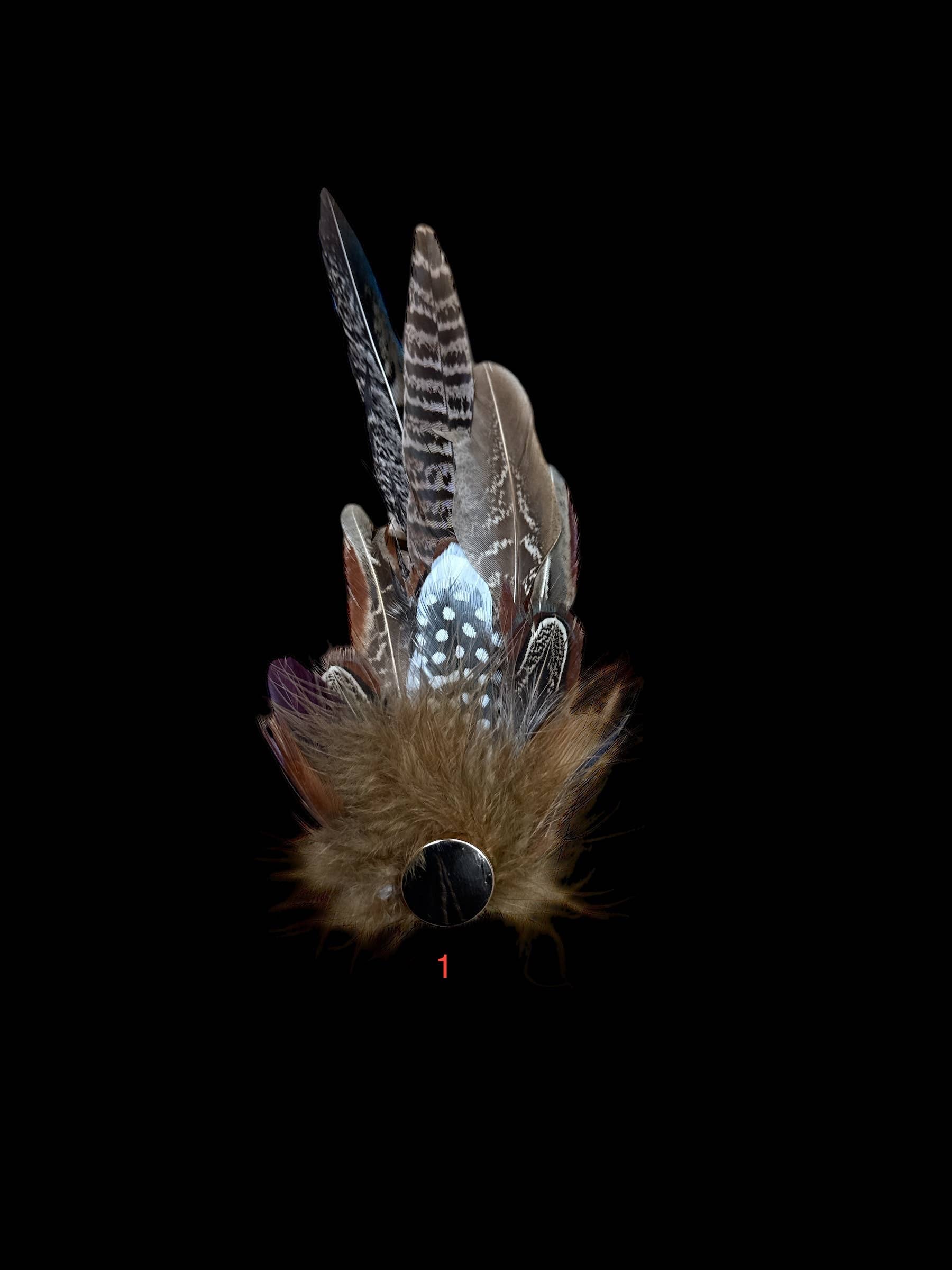 Decorative Side Hat Feathers