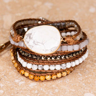 Kelly Wrap Bracelet: Pink