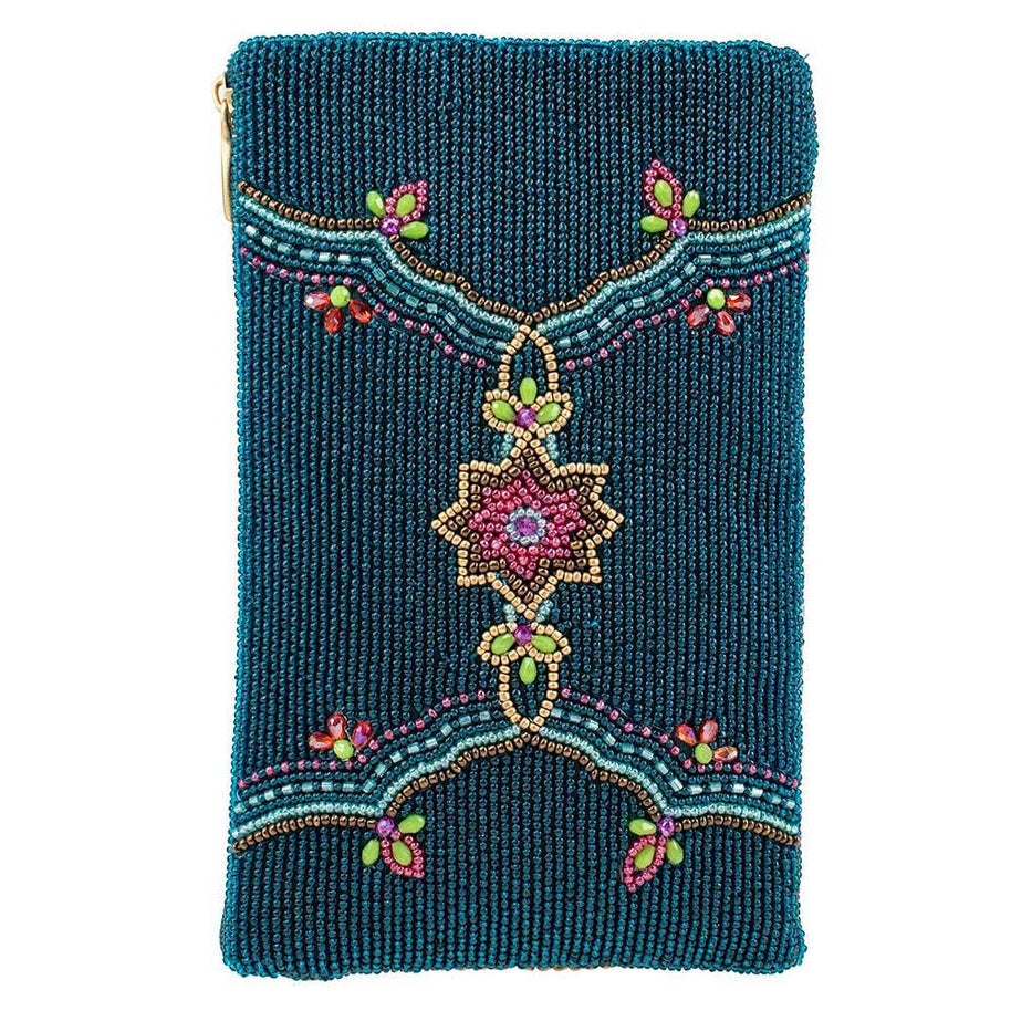 Hand Beaded Venice Crossbody Phone Bag