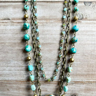 Janet Necklace Turquoise