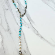 Valerie Necklace in Turquoise