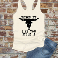 Ride It Tank Top