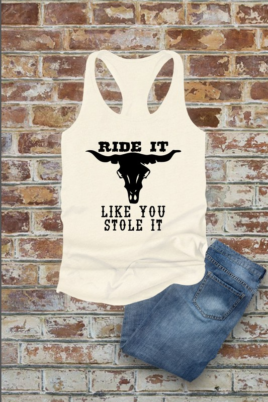 Ride It Tank Top