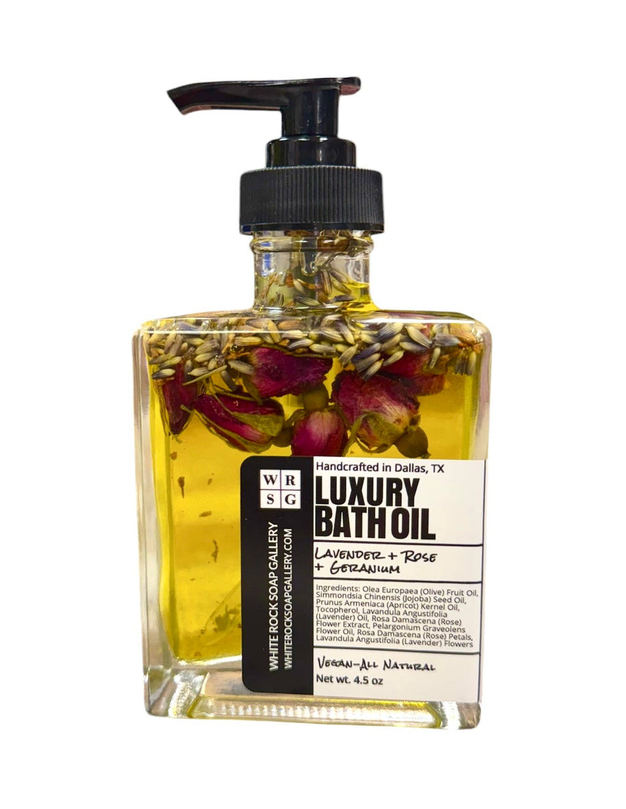 Luxurious Bath/Body Oil - Lavender Rose Geranium