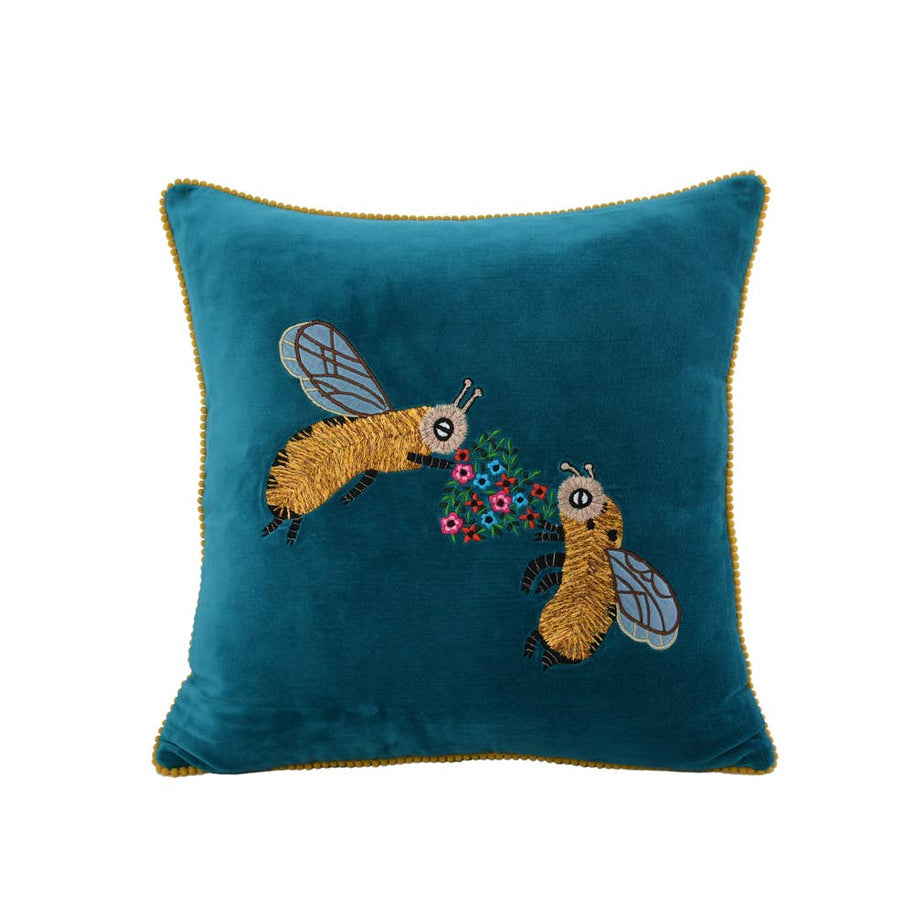 Velvet Loving BEE PILLOW