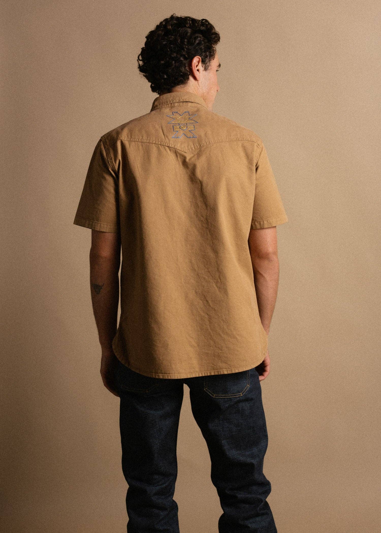 Sapa Embroidered Men's Shirt