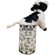 Canned Cow Stuffed Animal