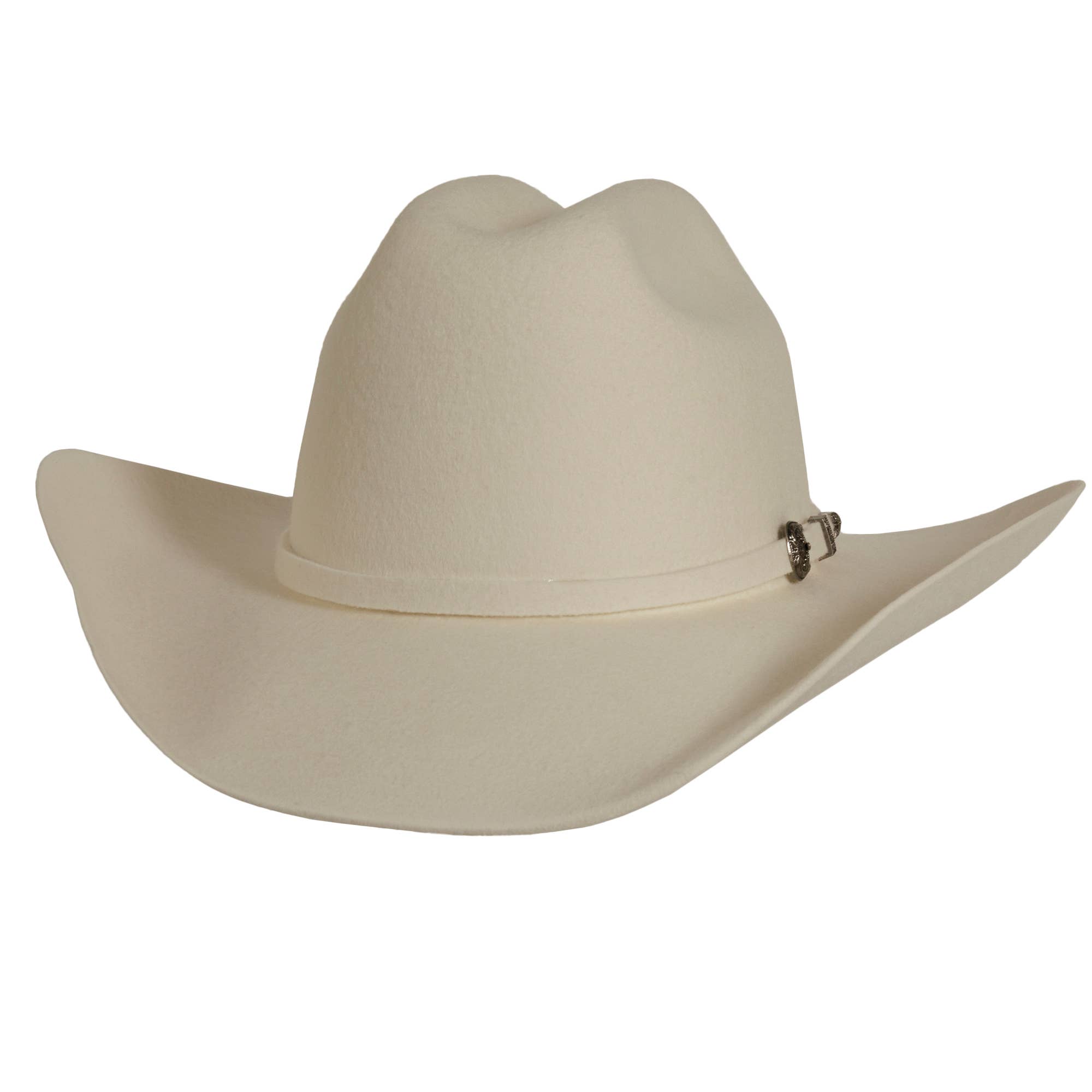 100% Wool Felt Western Cowboy Hat - Style Cattleman