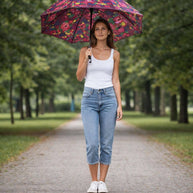Burgundy Golf Umbrella