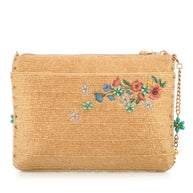 Iron Luck Hand-Beaded Crossbody Bag