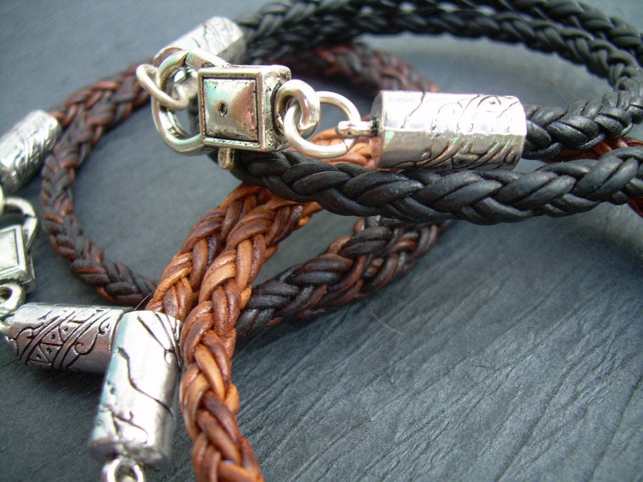 Braided Leather Bracelet