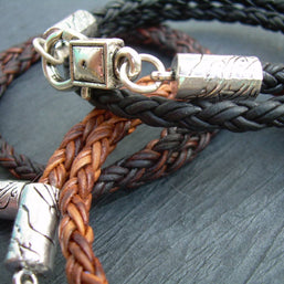 Braided Leather Bracelet