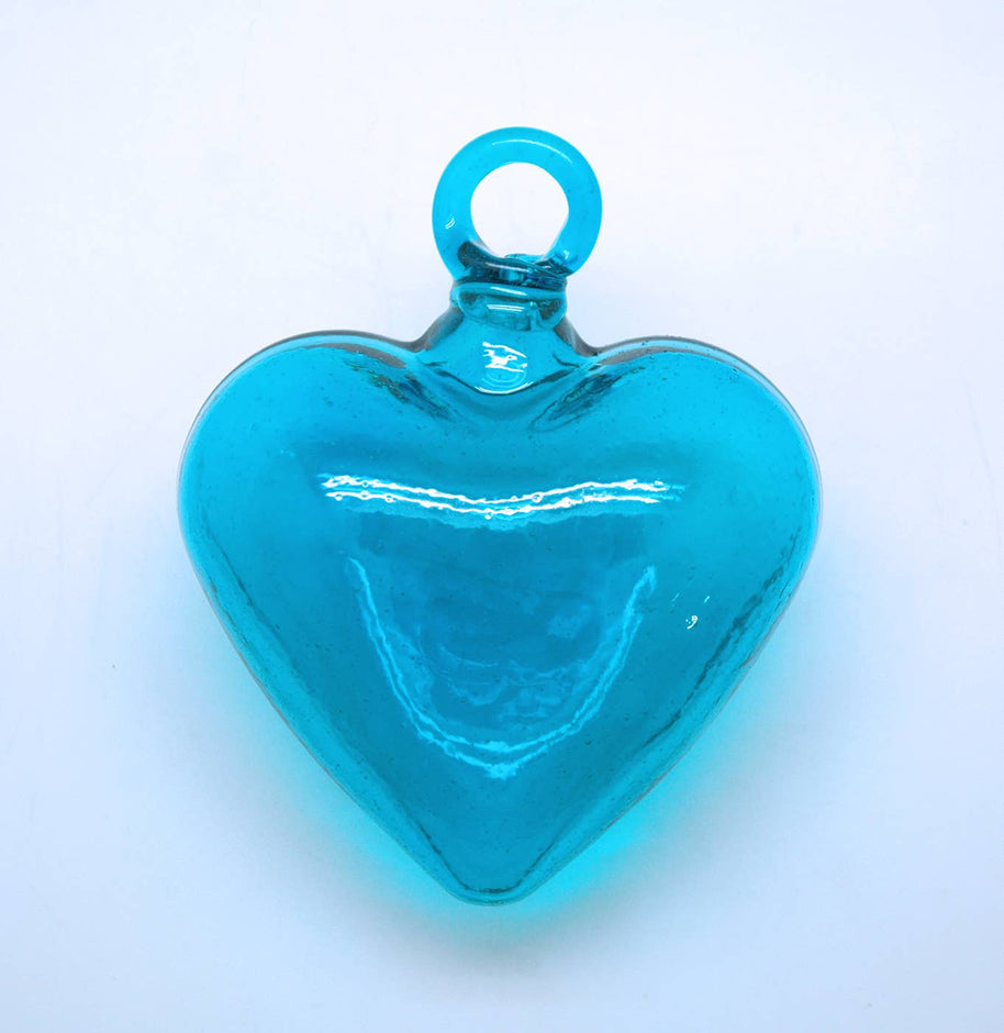 Medium Glass Heart Ornament