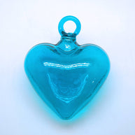 Medium Glass Heart Ornament