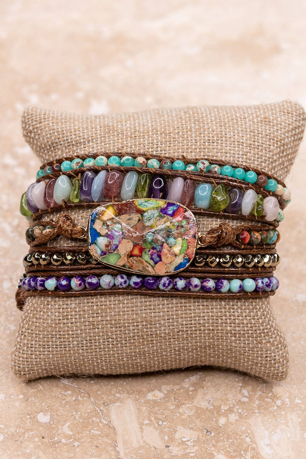 Kelly Wrap Bracelet: Multi