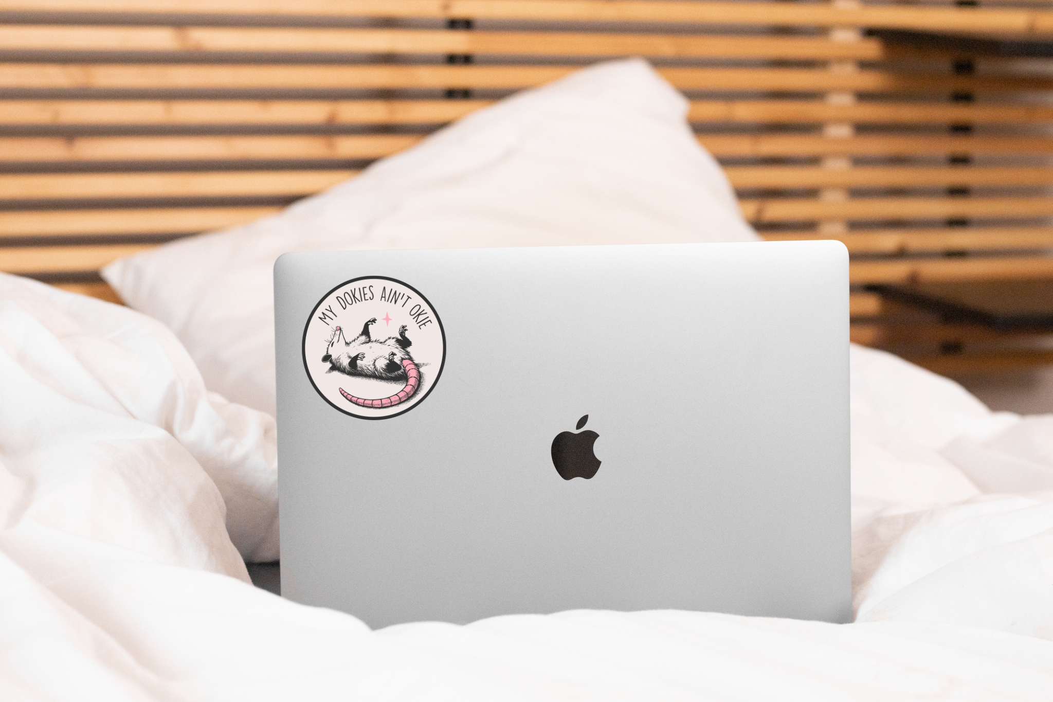 My Dokies Ain't Okie Sticker
