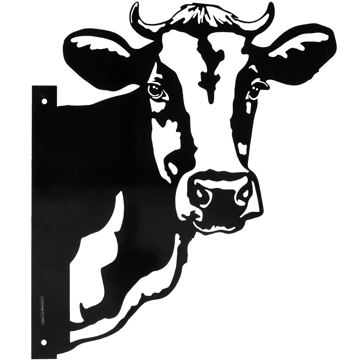 Cow Metal Outdoor Art