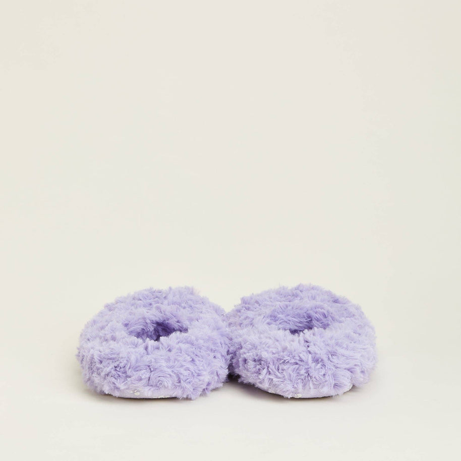 Curly Purple Warmies Slippers Gift for Teachers Back to School!
