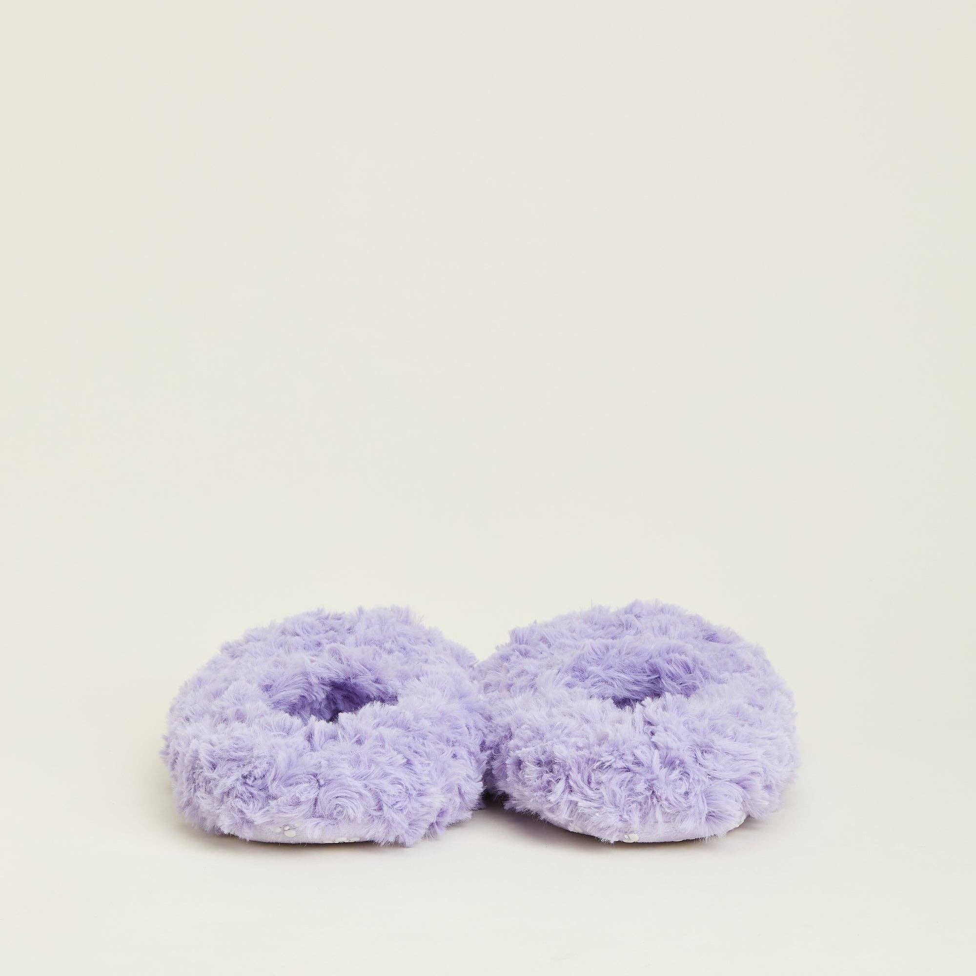 Curly Purple Warmies Slippers Gift for Teachers Back to School!