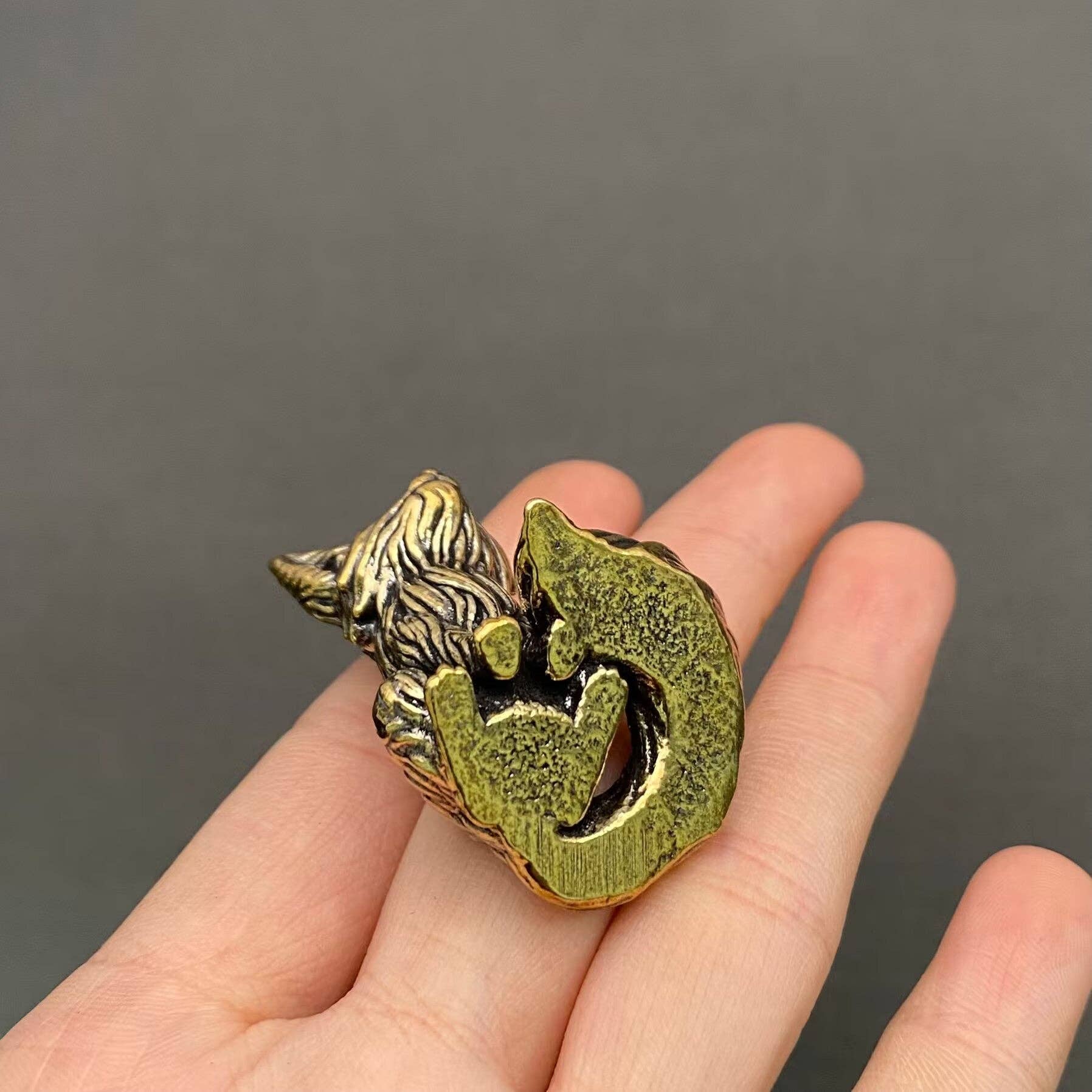 Brass Little Fox