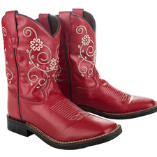 TuffRider Child's Red Western Boot